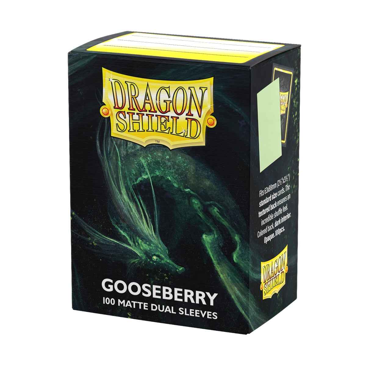 Dragon Shield: Matte Dual Pastels – Gooseberry