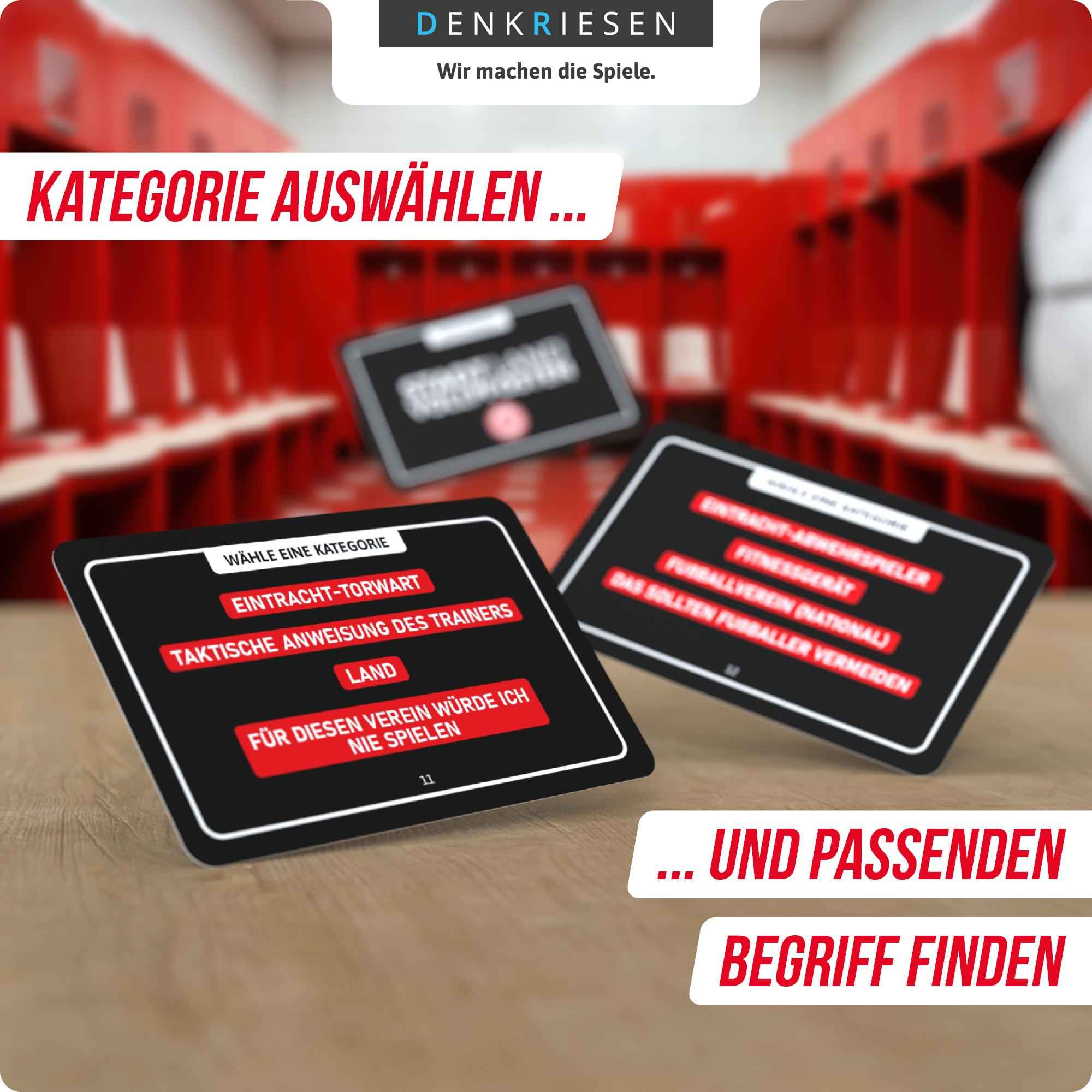 STADT LAND VOLLPFOSTEN – Das Kartenspiel - Eintracht Frankfurt EDITION -