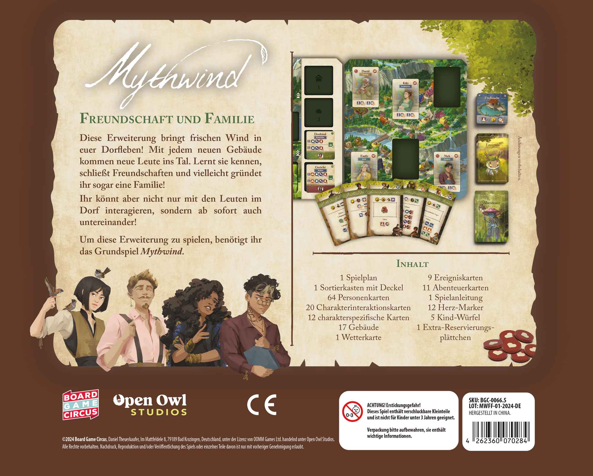Mythwind: Freundschaft und Familie [Erweiterung]