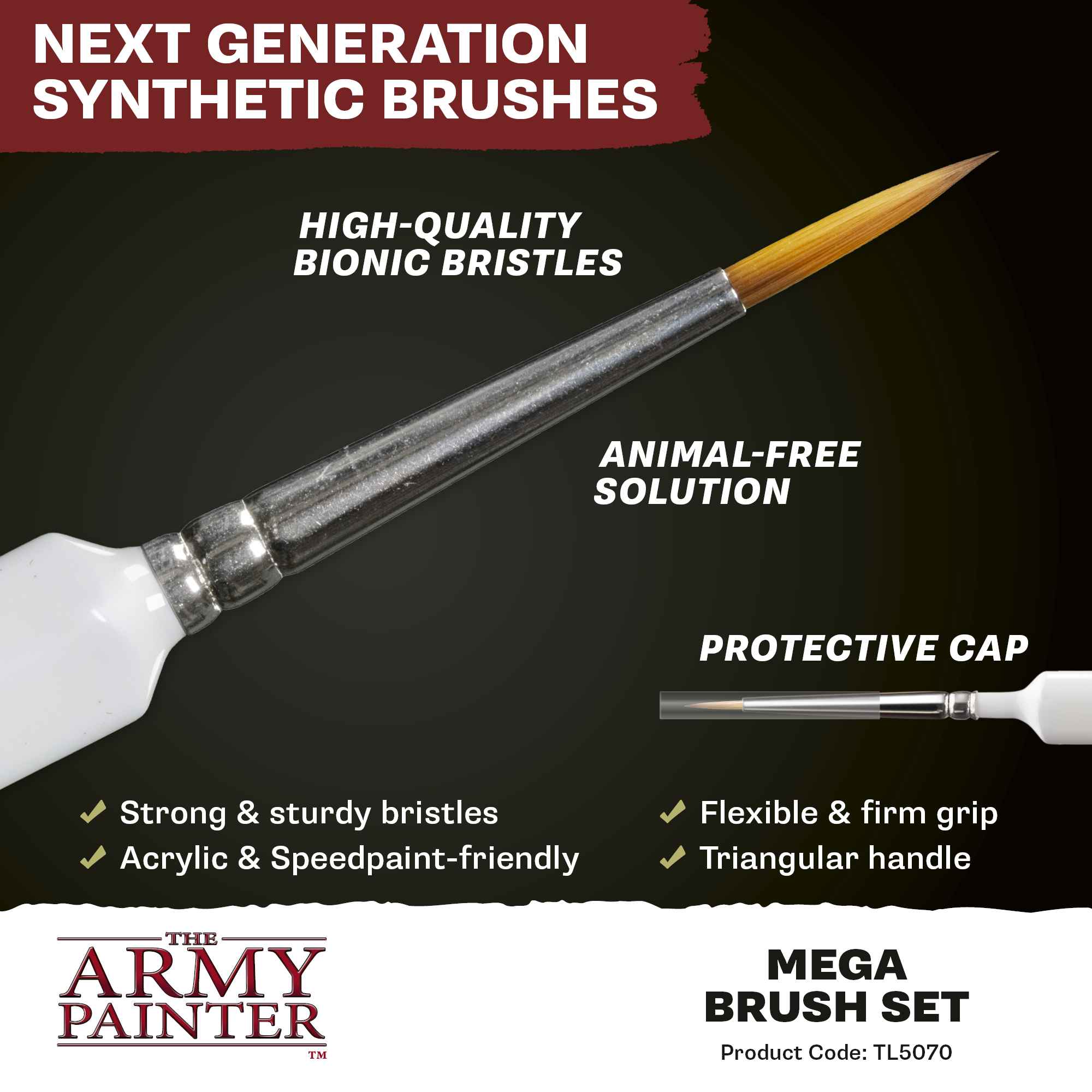 Army Painter - Mega Brush Set *new*