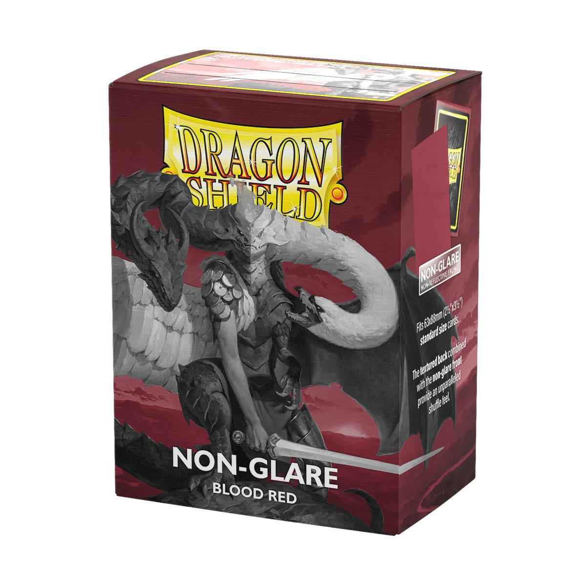 Dragon Shield: Matte – Blood Red , Non Glare V2 (100)