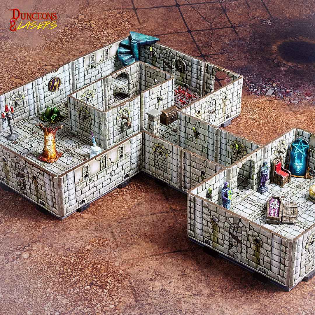 Dungeon&Lasers: Fantasy Starter Set
