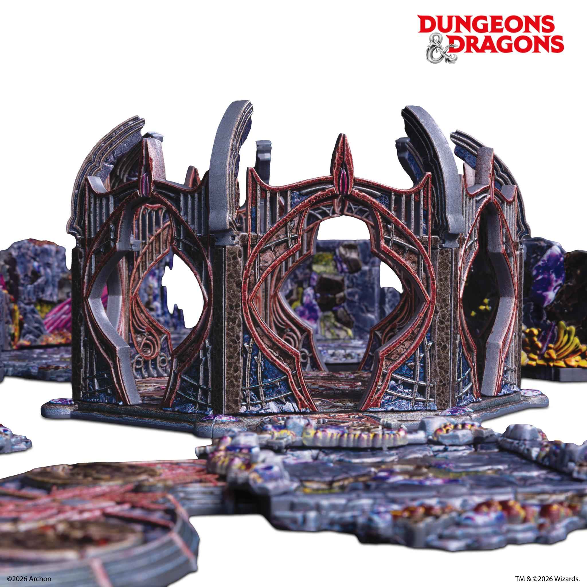 Dungeons & Dragons: Underdark Pre-Painted Terrain Set