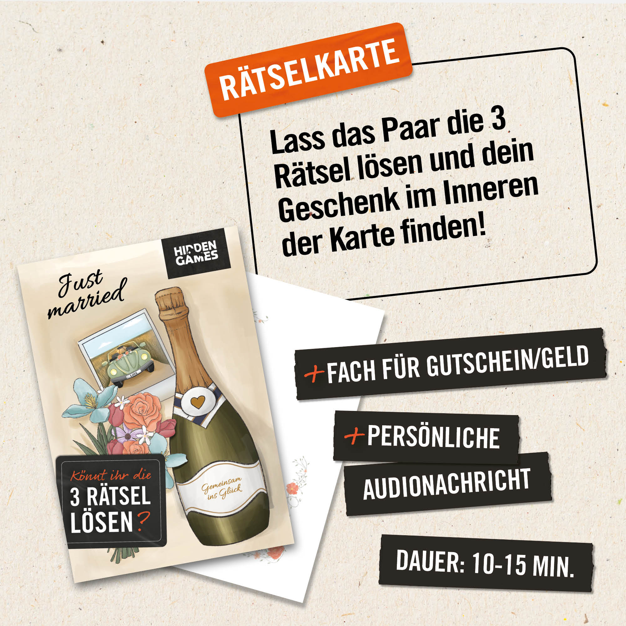Hidden Games: Rätselhafte Hochzeit Rätselkarte