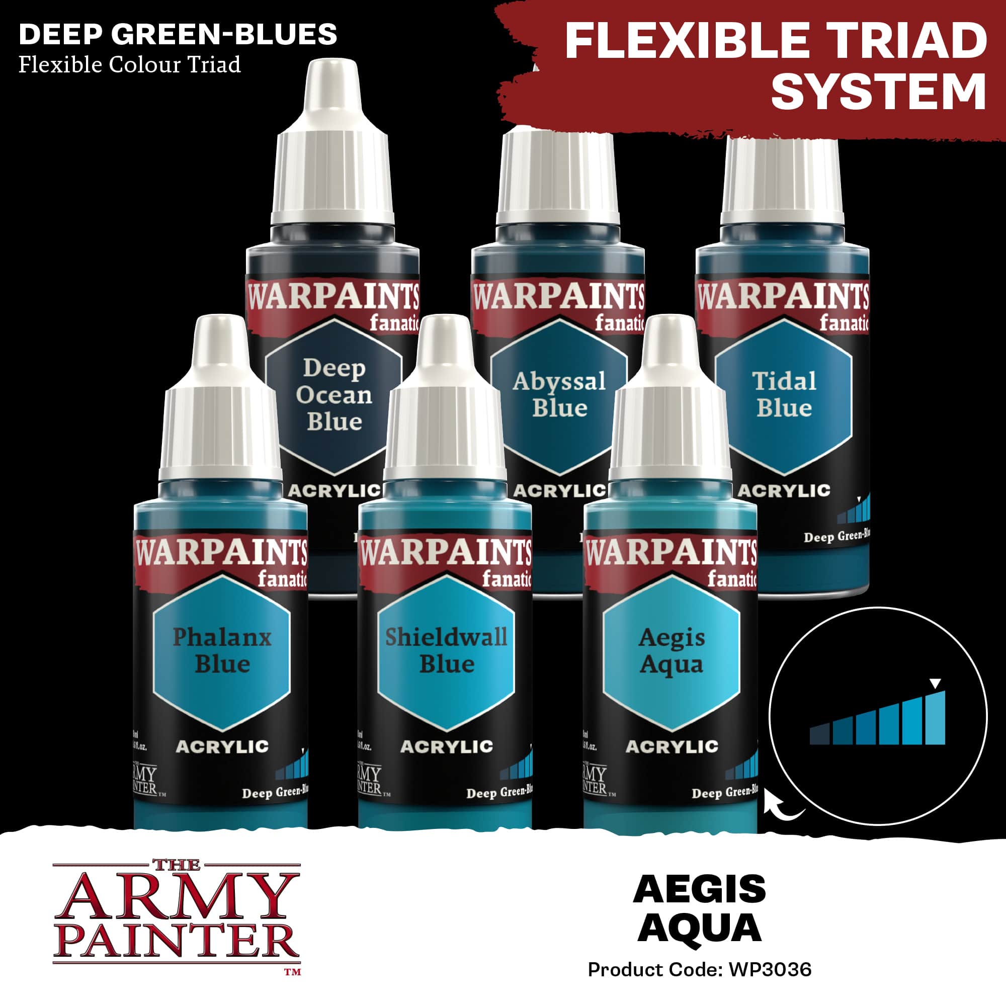 Army Painter Warpaints Fanatic: Aegis Aqua (6)