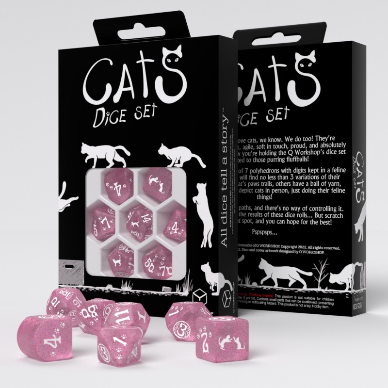 Cats Dice Set: Daisy (7)