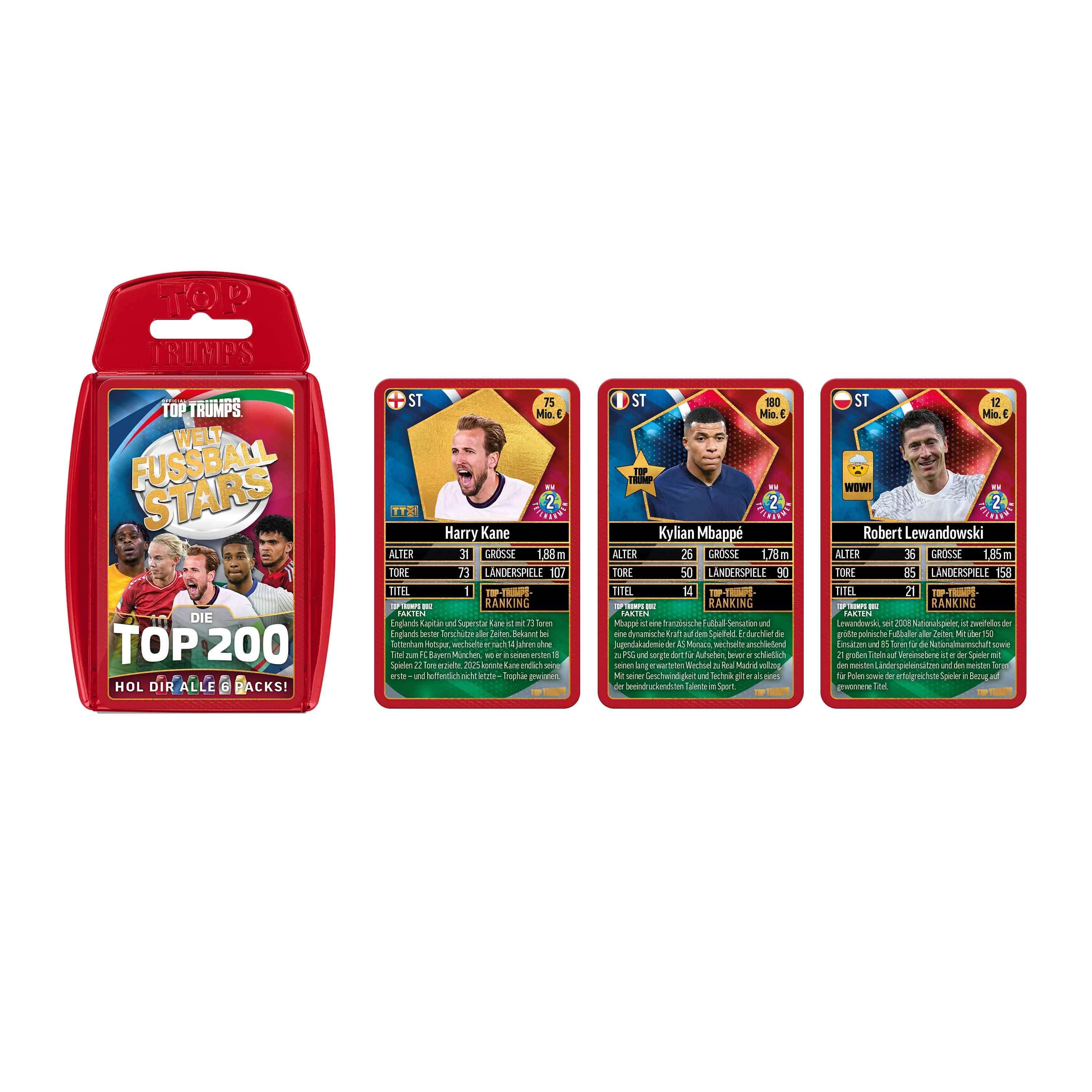Weltfussballstars 200 - Pack 1