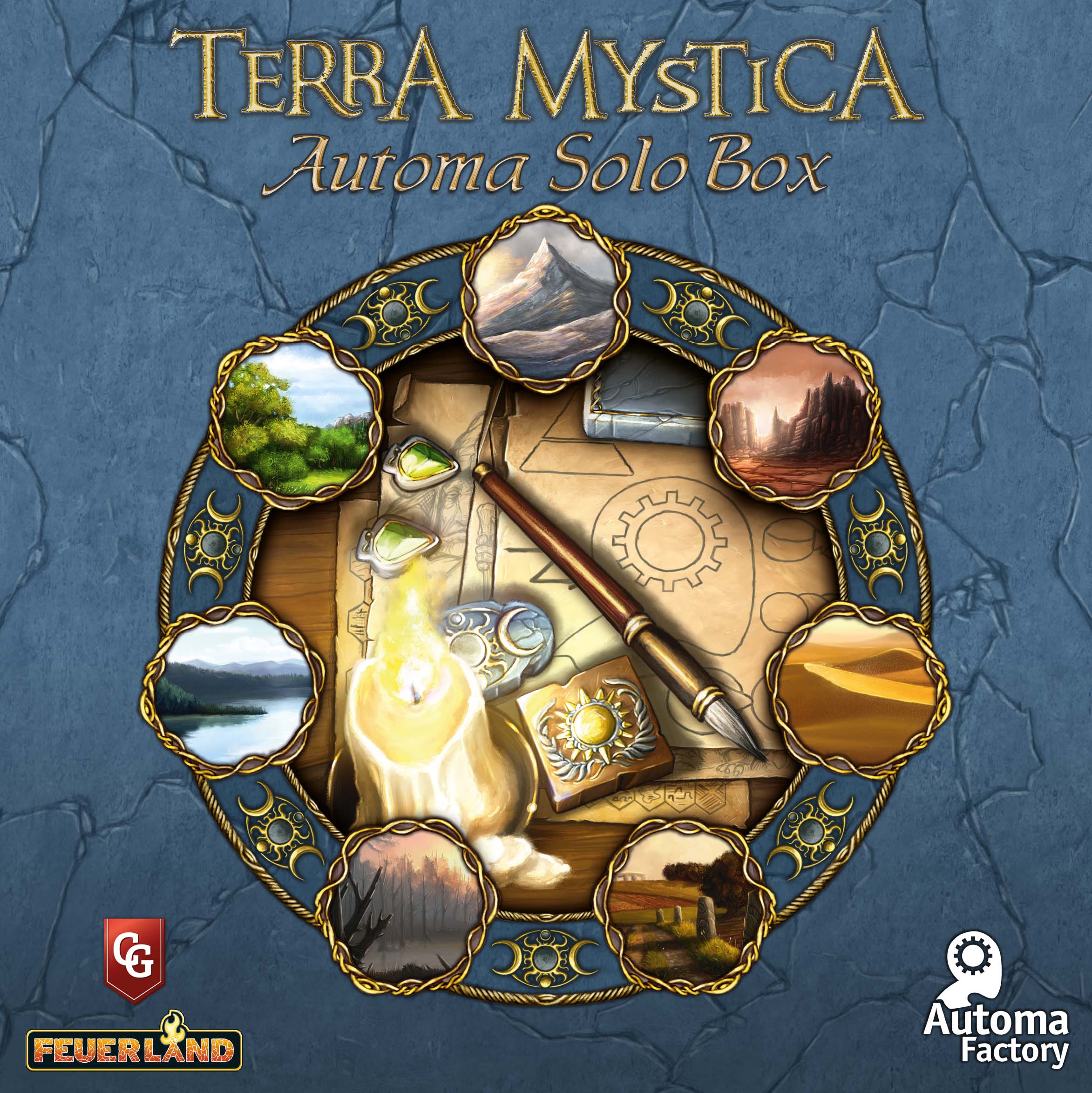 Terra Mystica: Terra Mystica Automa Solo Box [Expansion] (englisch)