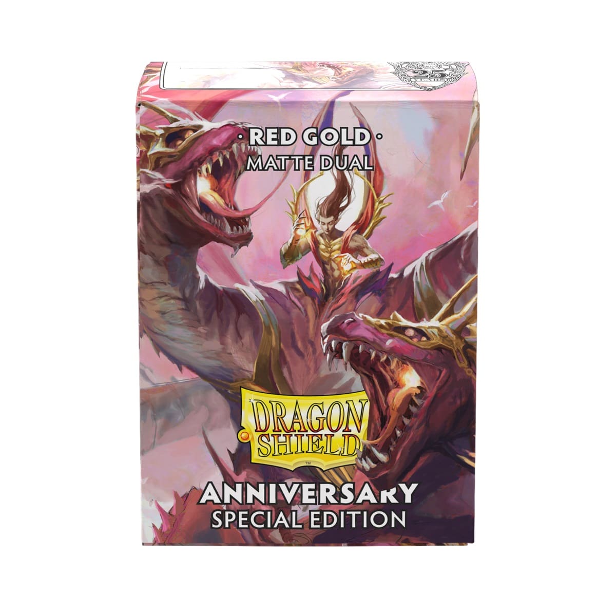 Dragon Shield: Matte Dual – Pomegranate & Gold