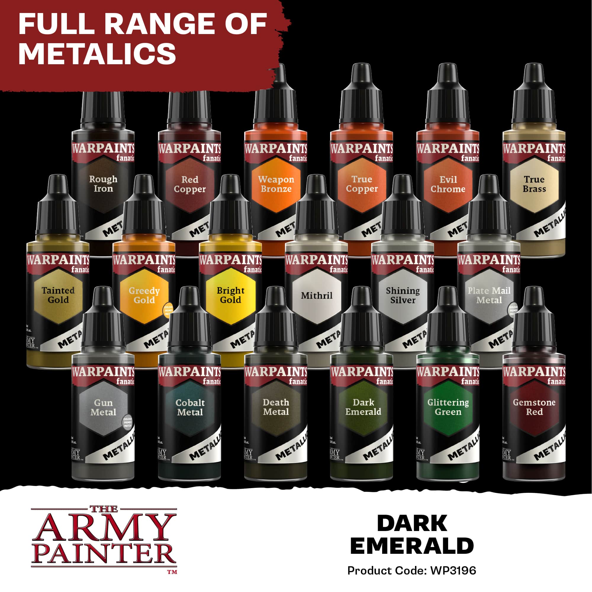 Warpaints Fanatic Effects: Dark Emerald (6)