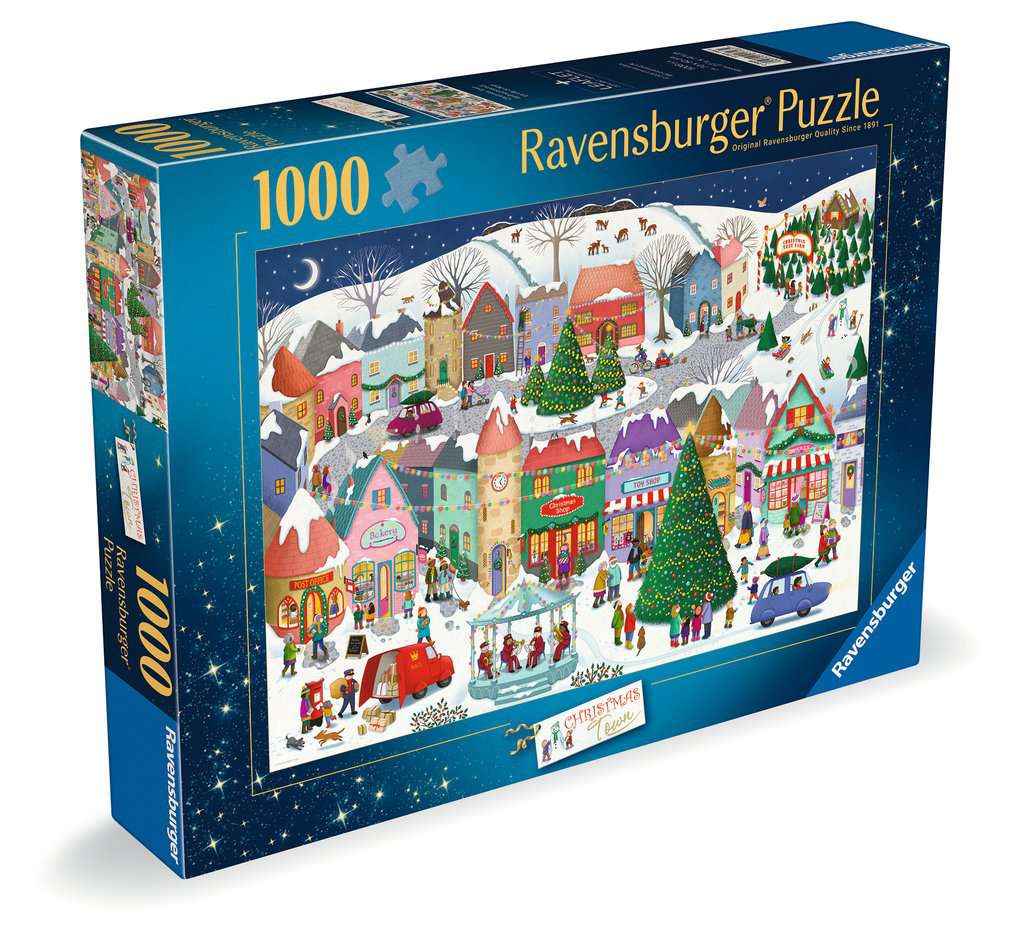 Puzzle: Zauberhafte Weihnachtsstadt (1000 Teile)