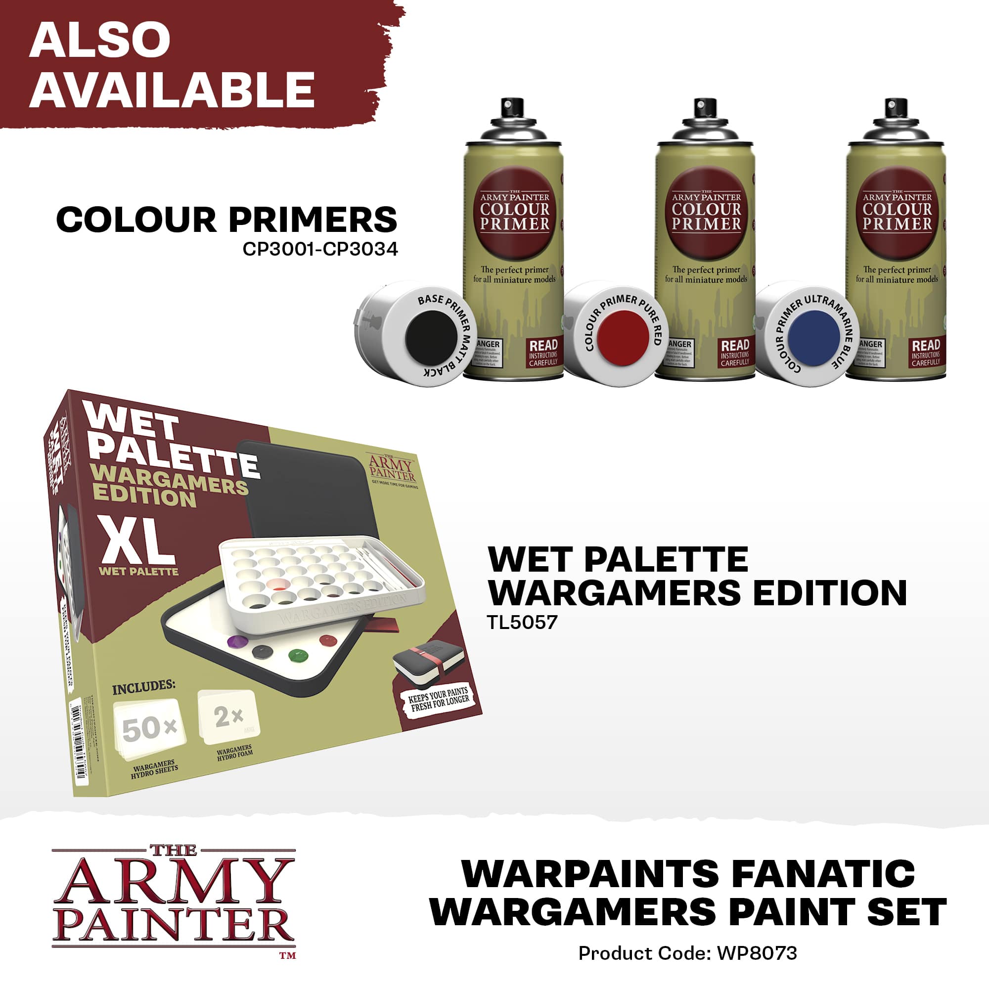 Army Painter – Warpaints Fanatic Wargamers Paint Set