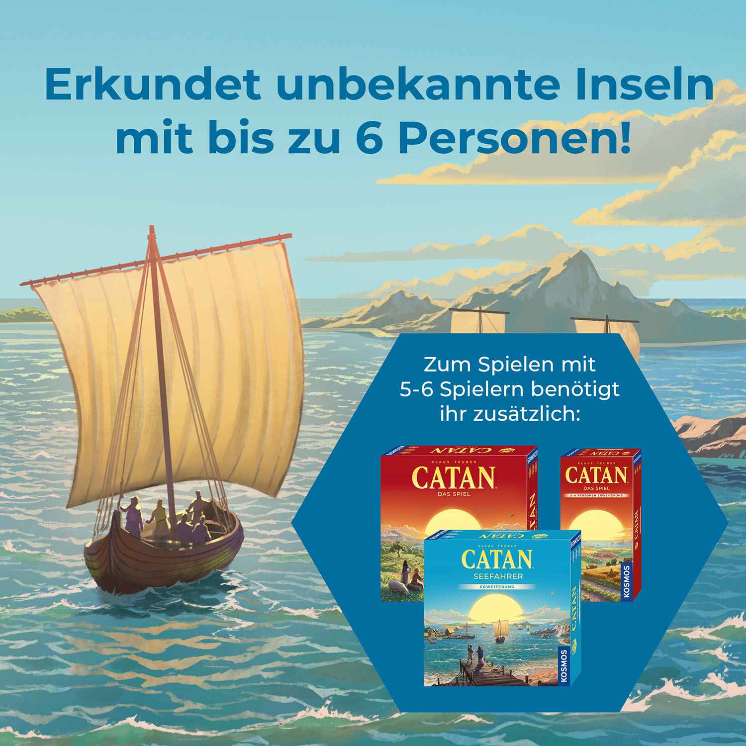 CATAN – Seefahrer 5-6 Spieler [Erweiterung] (2025)