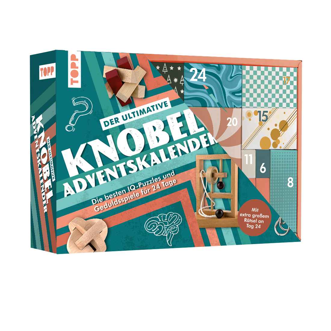 Der ultimative Knobelspiel-Adventskalender