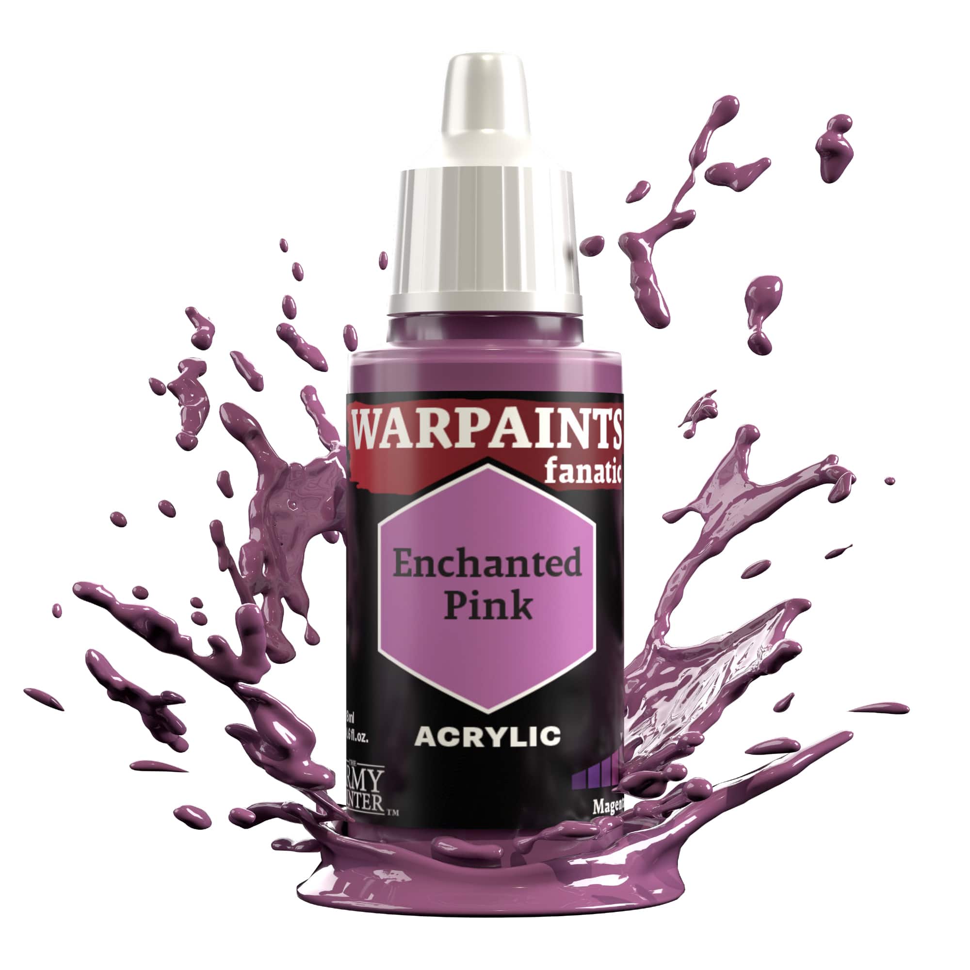 Army Painter Warpaints Fanatic: Enchanted Pink (6)