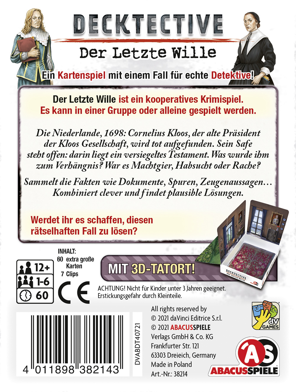 Decktective – Der Letzte Wille