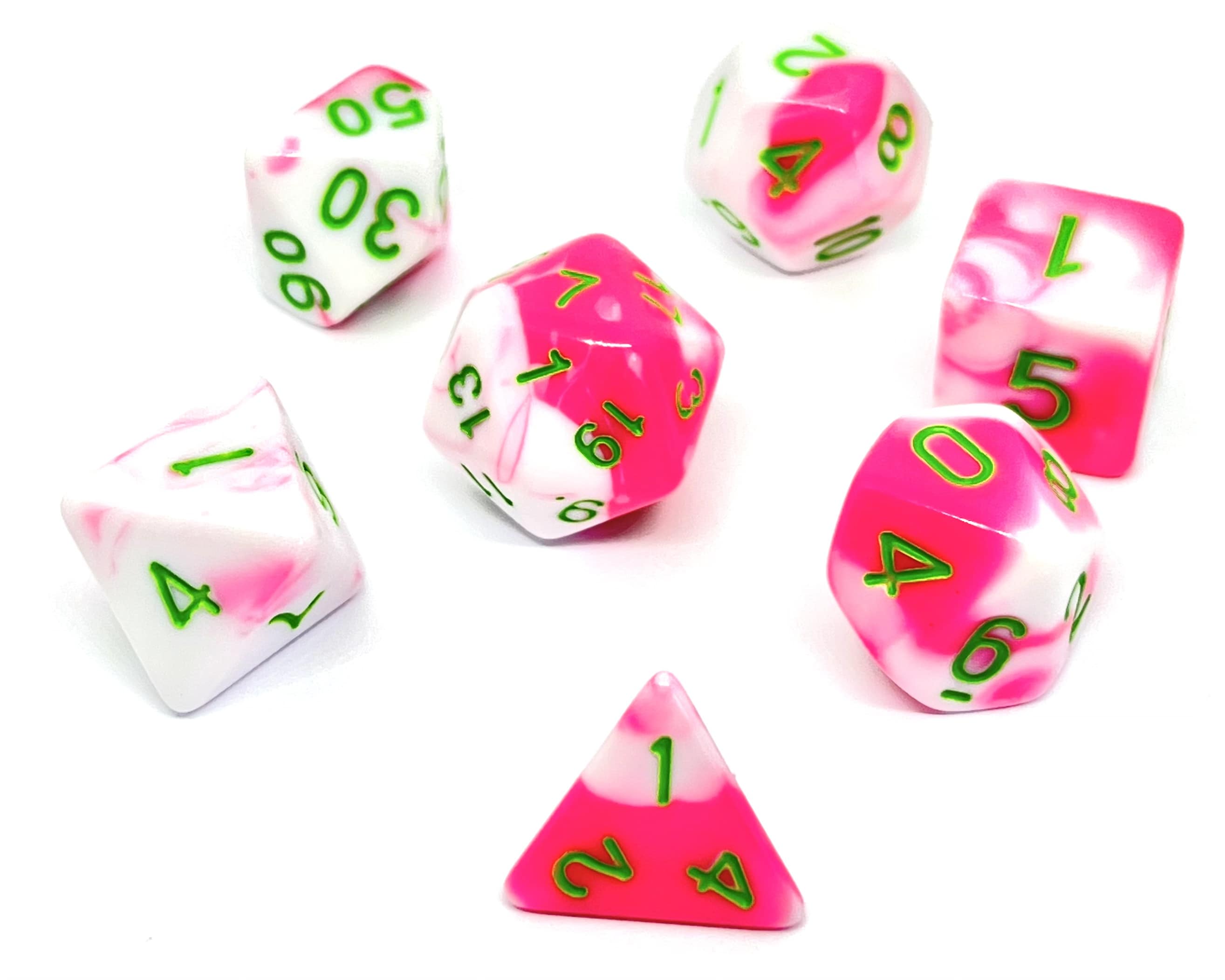 Würfelset: Strawberry Pink (7)