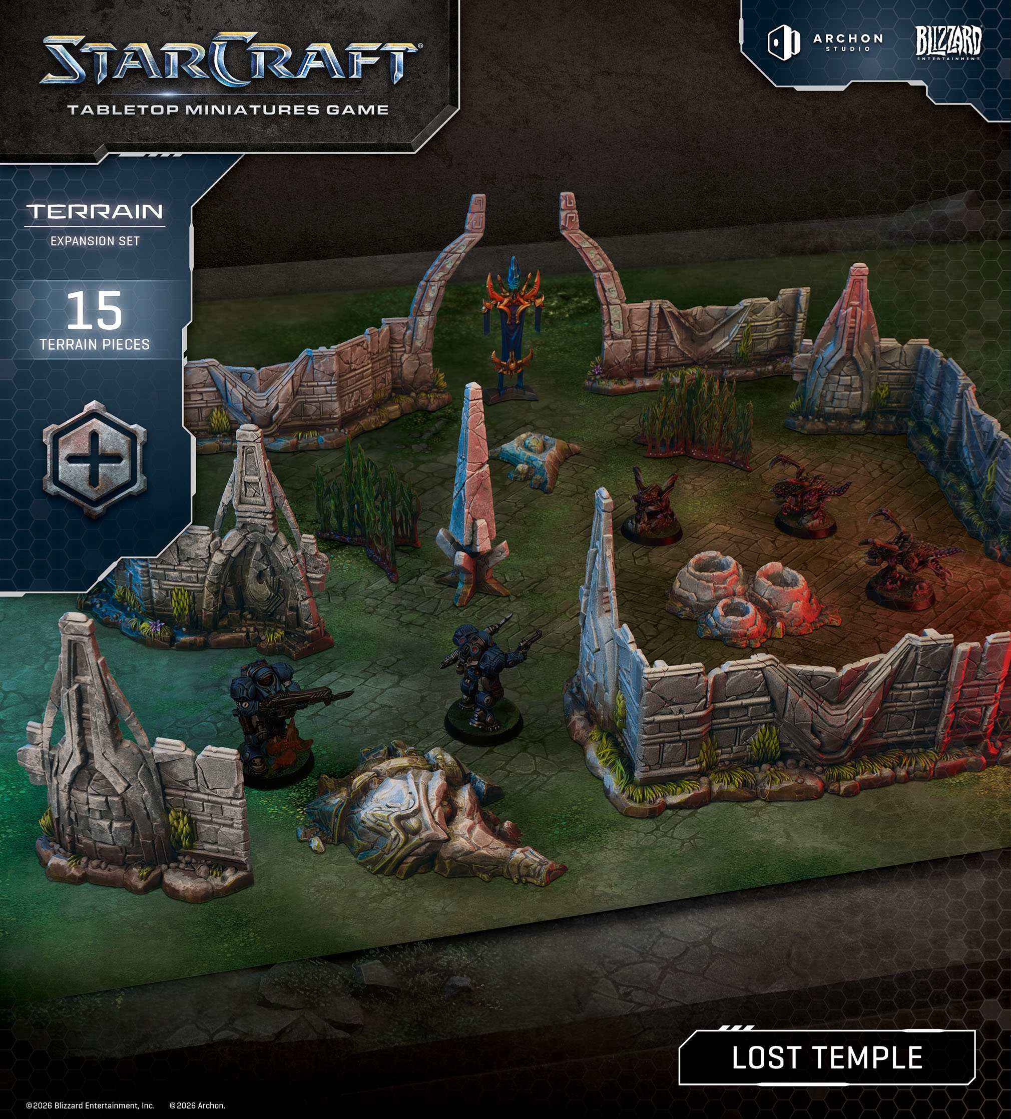 Starcraft : Lost Temple - Terrain  [Expansion Set]