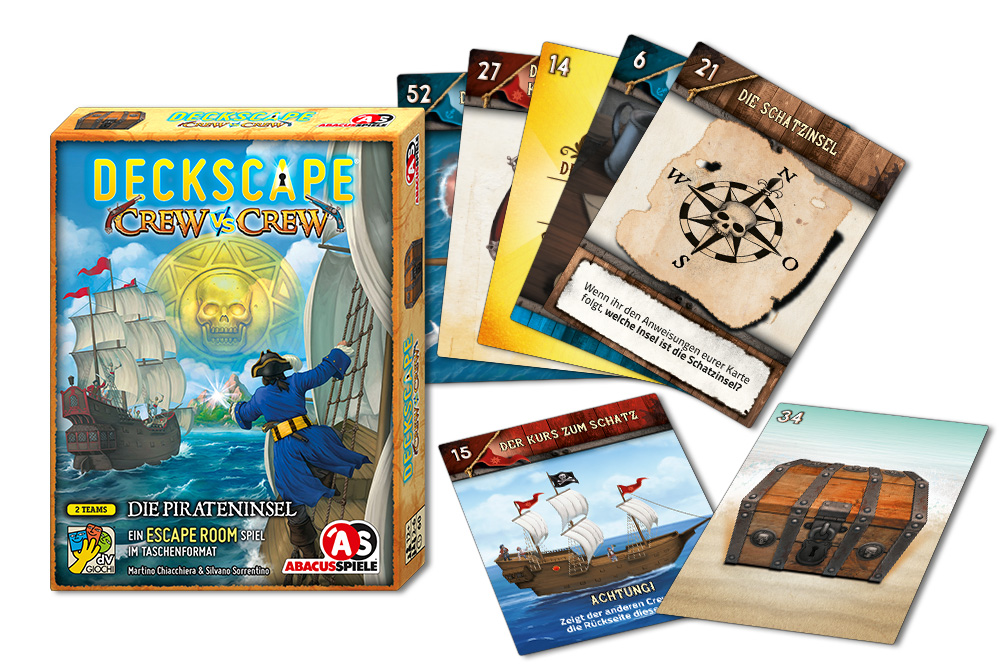 Deckscape - Crew vs Crew – Die Pirateninsel