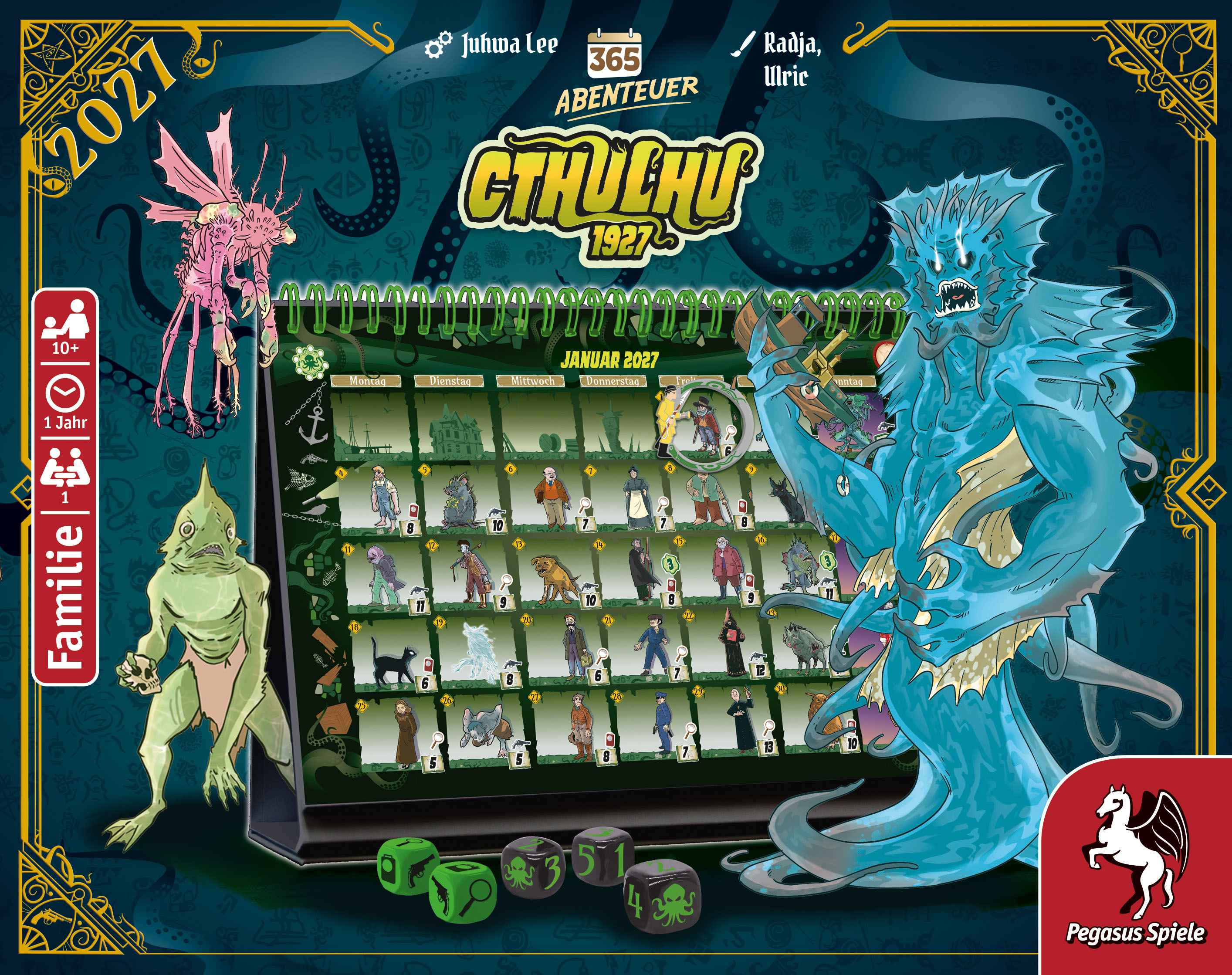 365 Abenteuer – Cthulhu 1927 [Kalender Edition 2027]