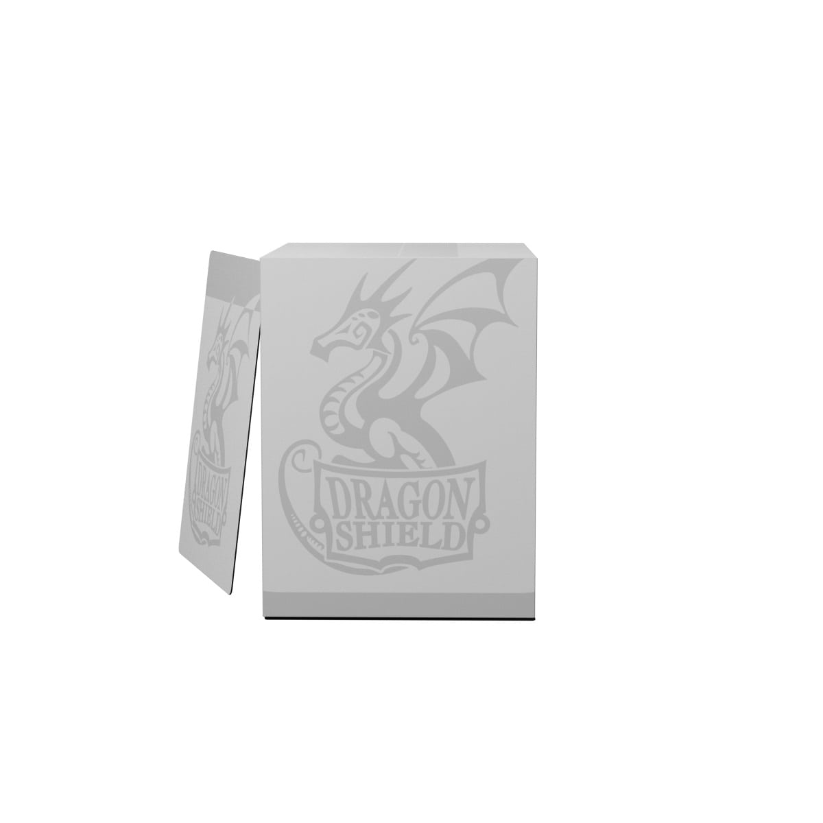 Dragon Shield: Double Shell 150+: Revised – Ashen White/Black