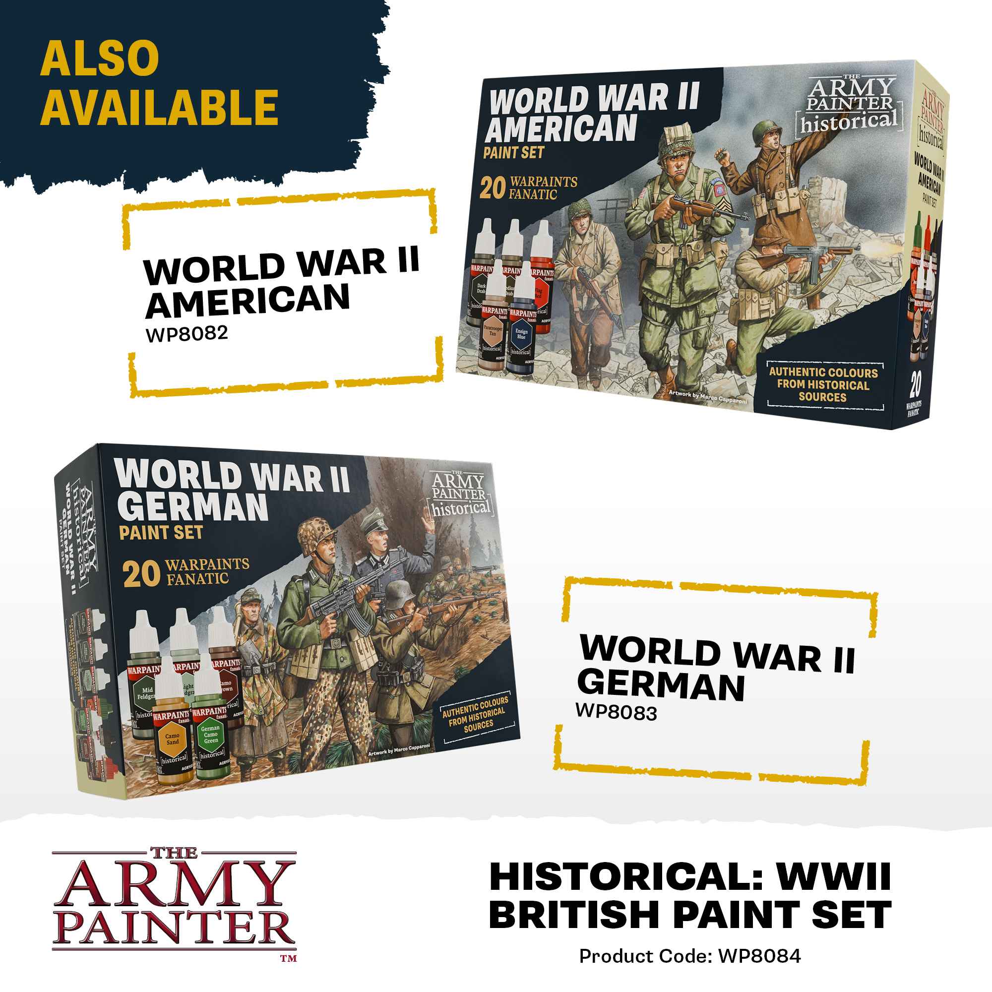 Army Painter – Historical: WWII British Paint Set