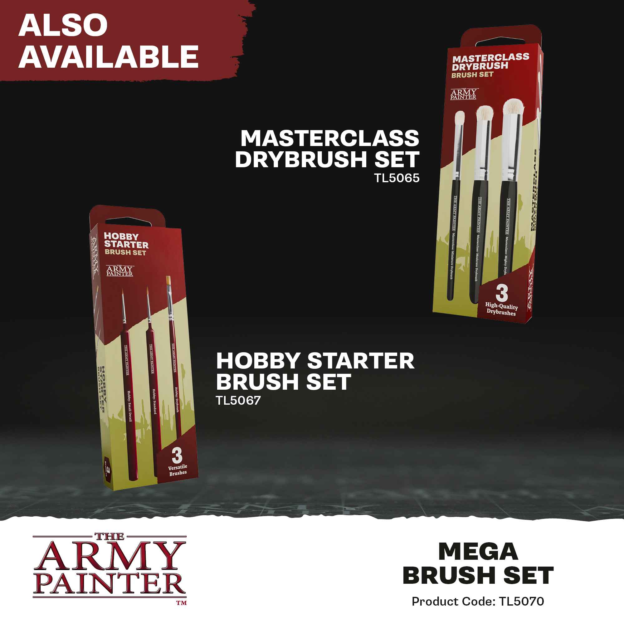 Army Painter - Mega Brush Set *new*