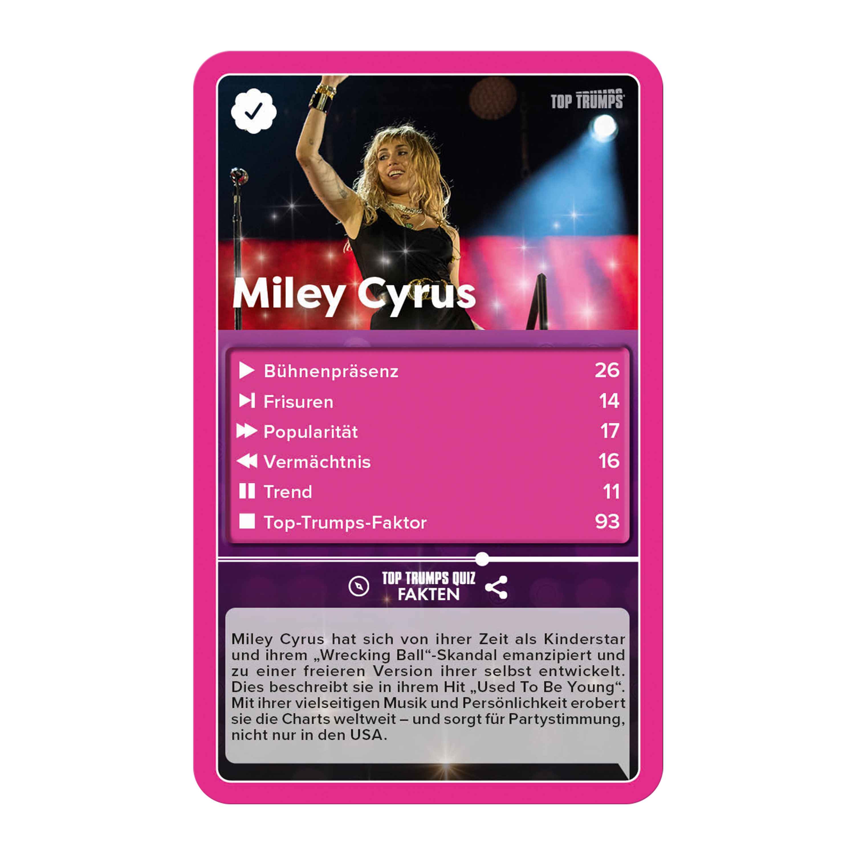 Top Trumps –  Popstars