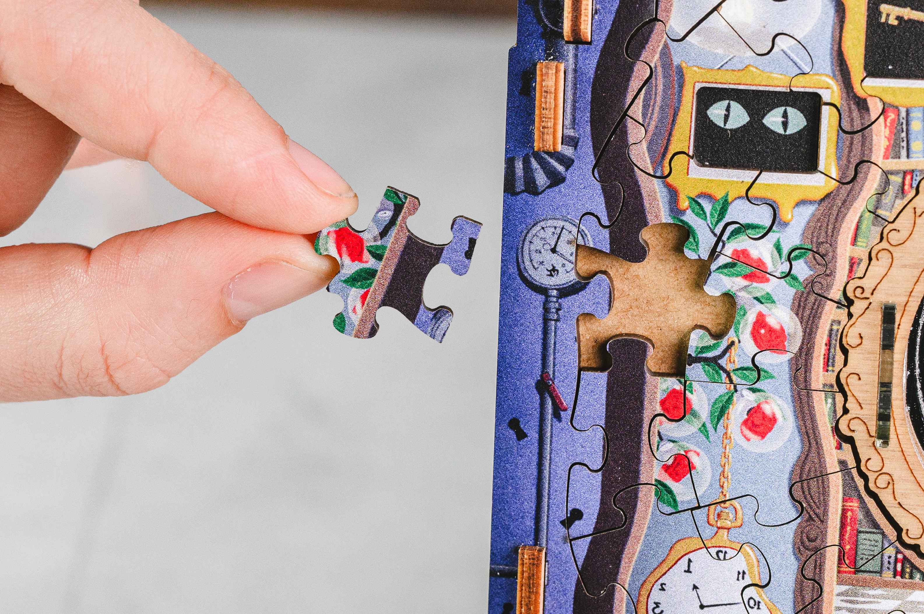 CluePuzzle: The Wonderbox of Alice
