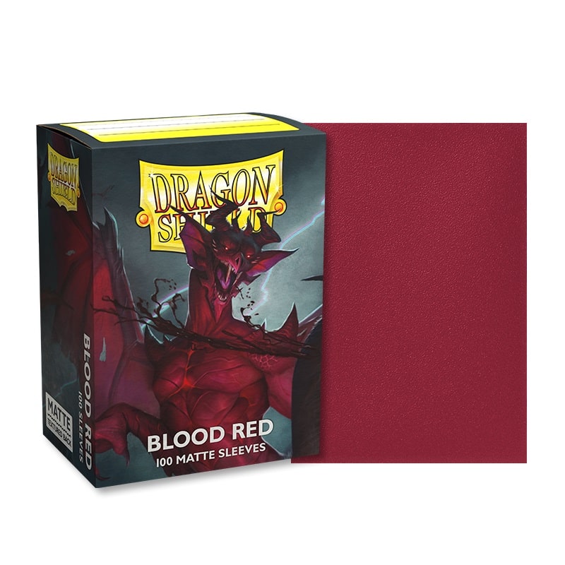 Dragon Shield: Matte – Blood Red(100)