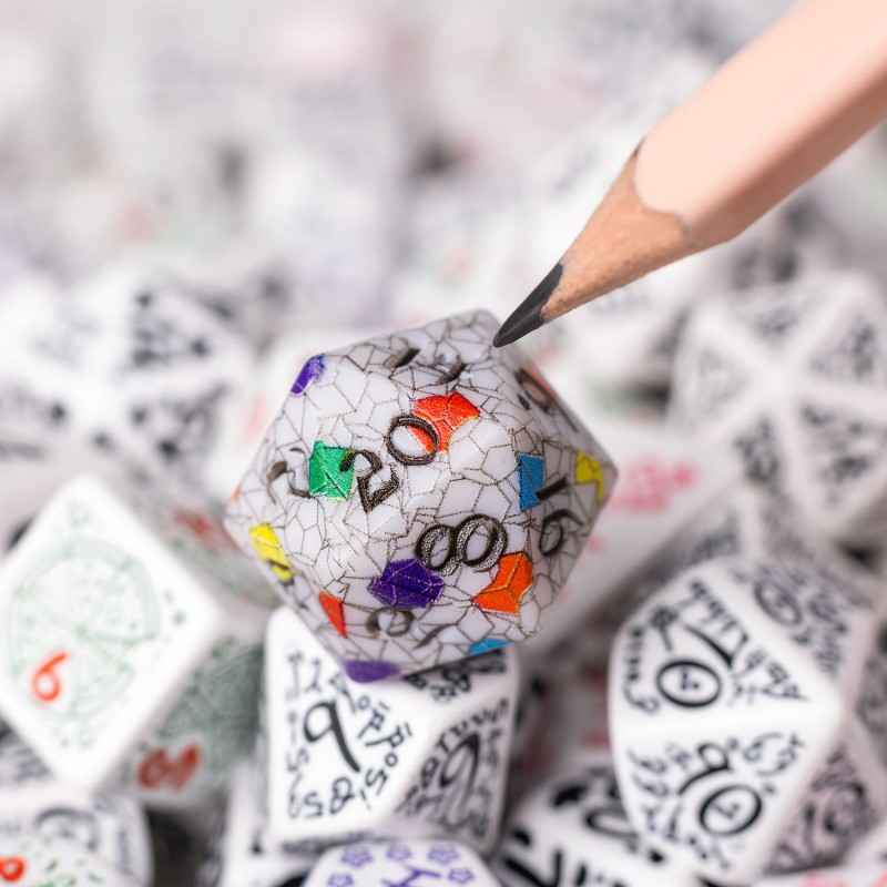 Full Art Dice Set: Origin