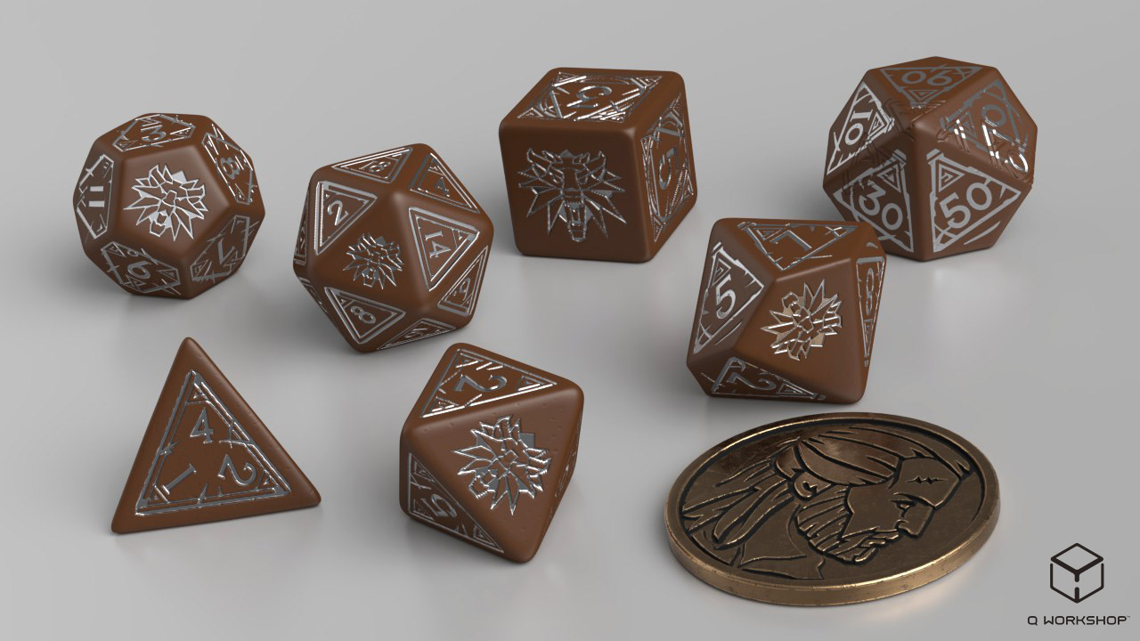 The Witcher Dice Set: Geralt – The Roach's companion (7)