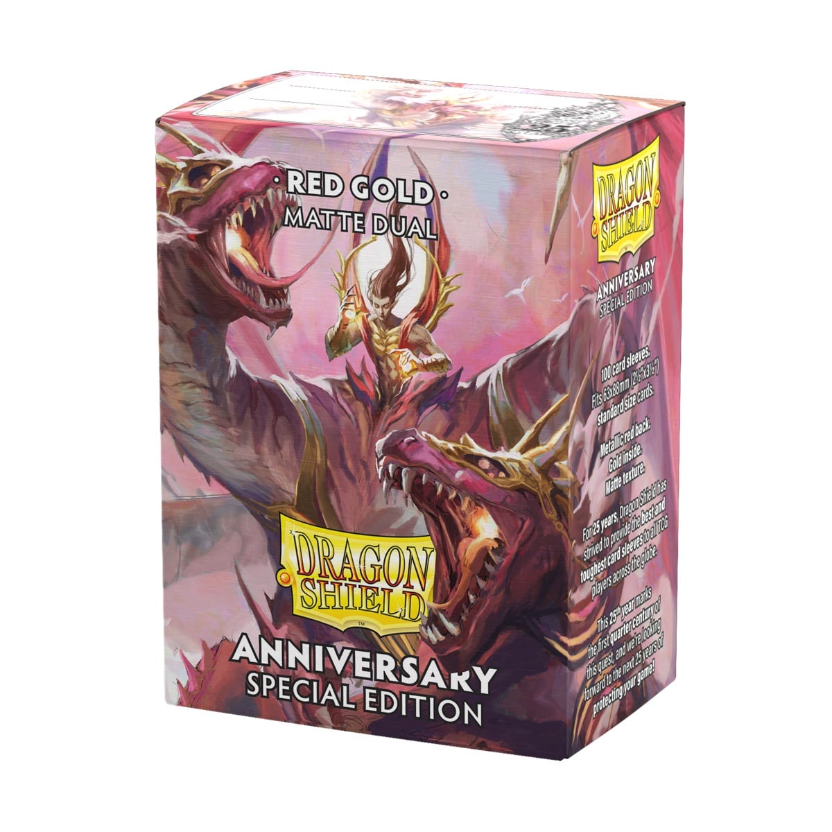 Dragon Shield: Matte Dual – Pomegranate & Gold