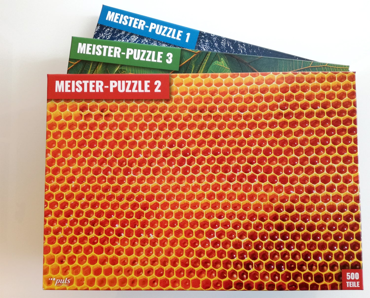 MEISTER-PUZZLE 2 – Honigwaben (500 Teile)