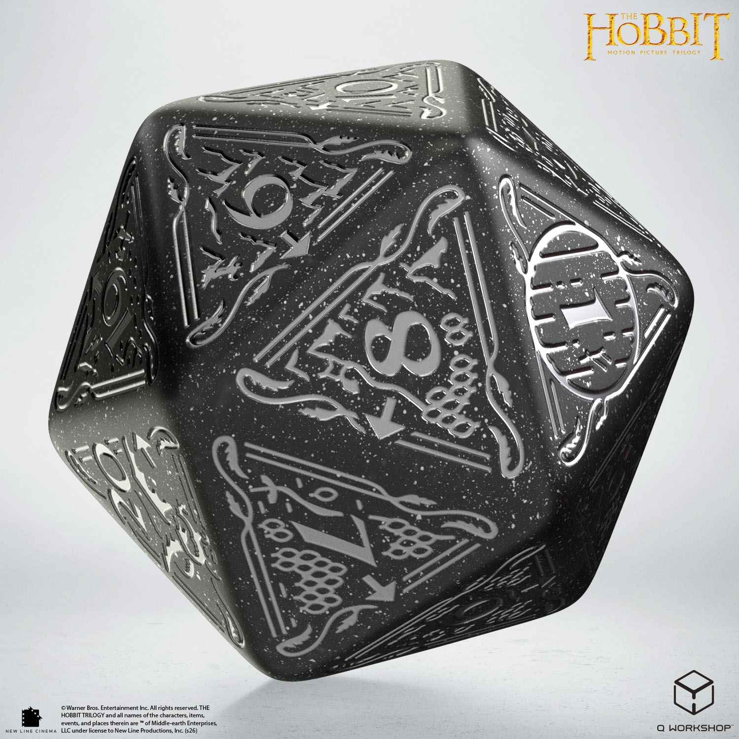 The Hobbit Spindown D20 - Umbral TCG Jumbo Die