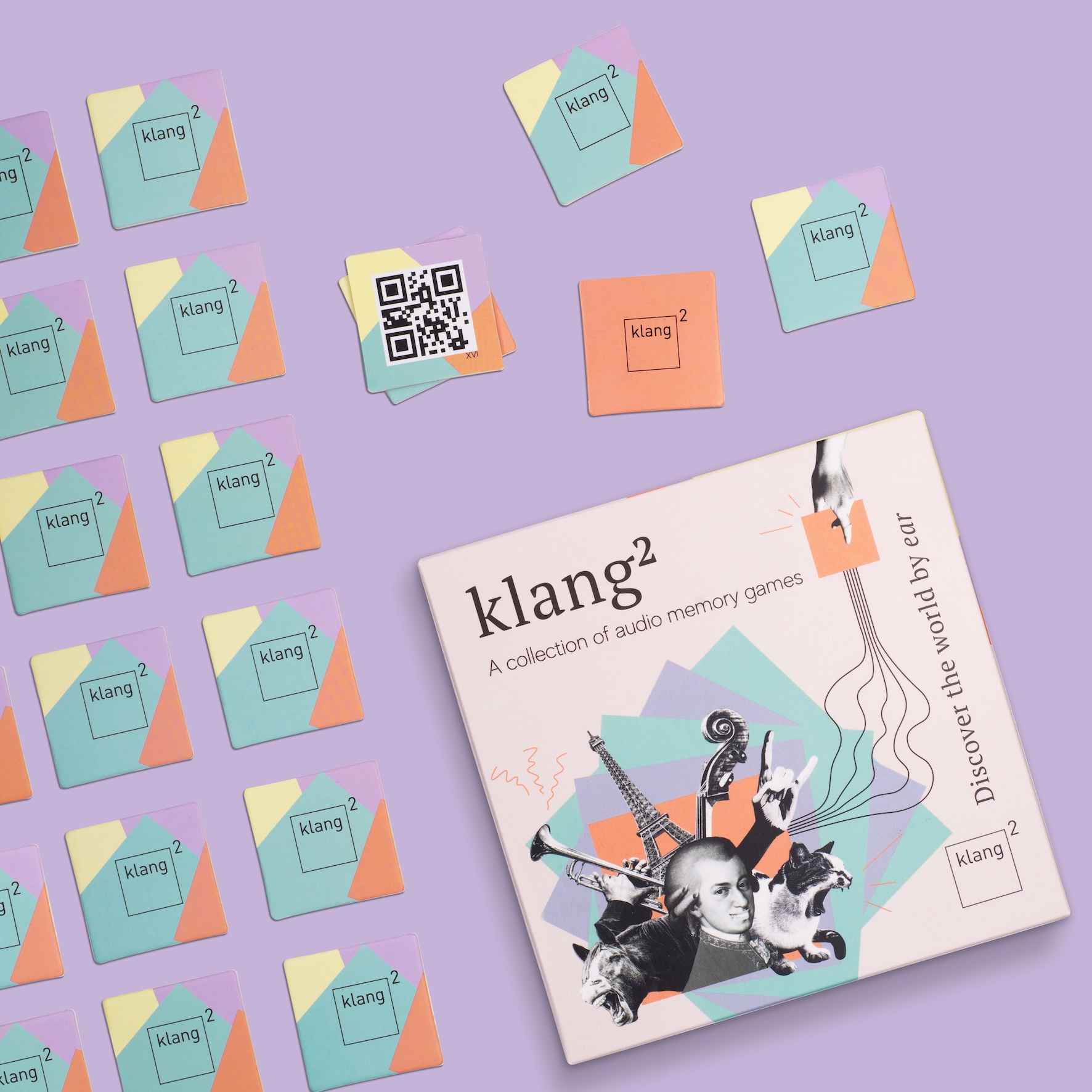 Klangquadrat Spielesammlung (englisch)