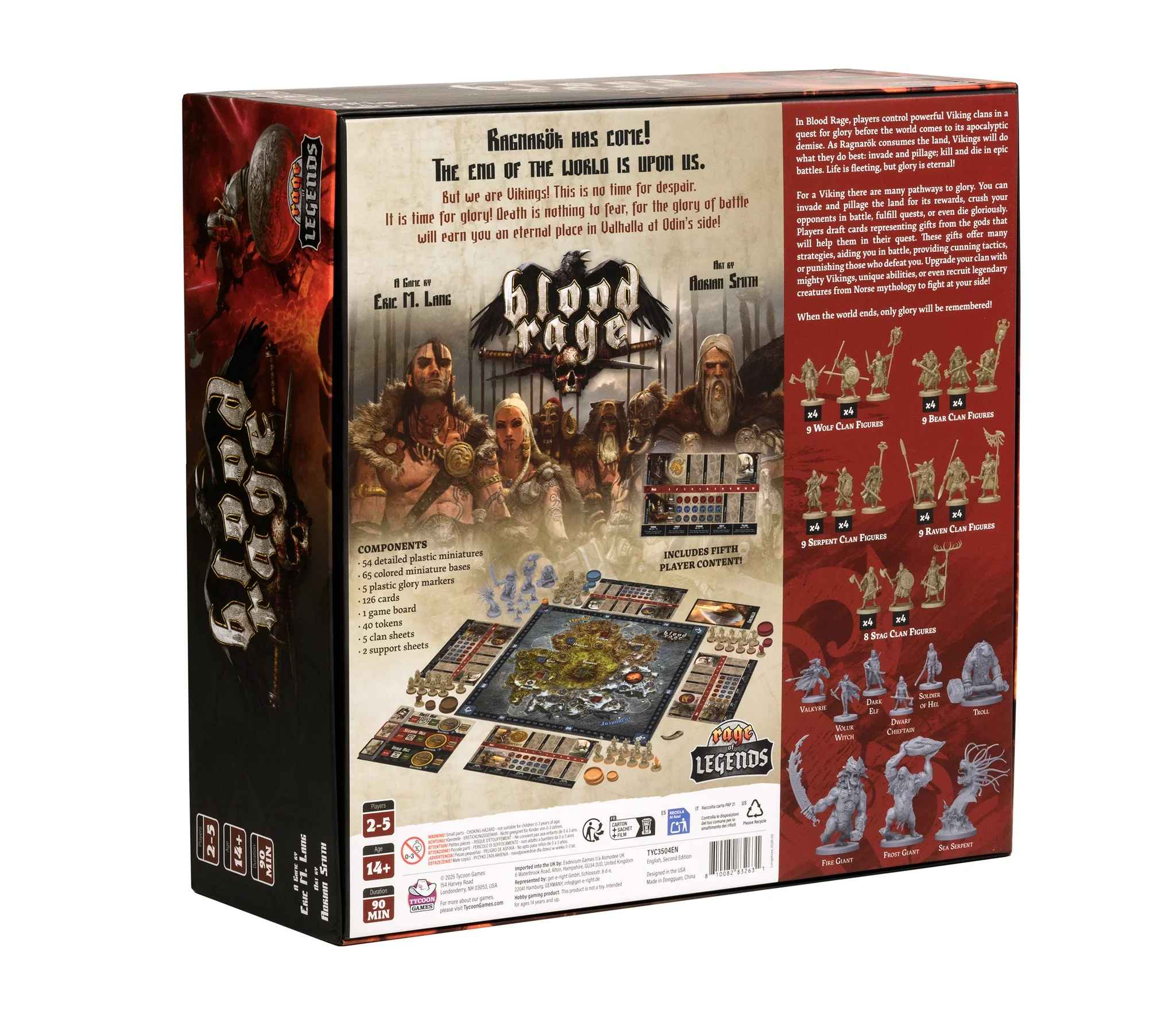 Blood Rage 2nd Edition