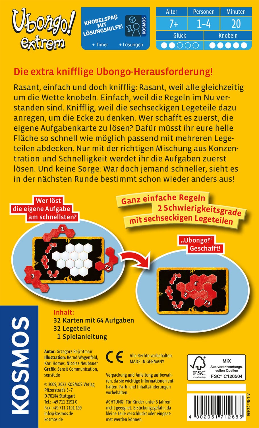 Ubongo – Extrem (Mitbringspiel) *Neu*