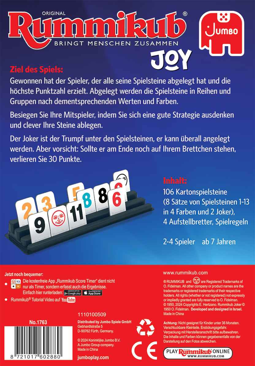 Rummikub: Joy