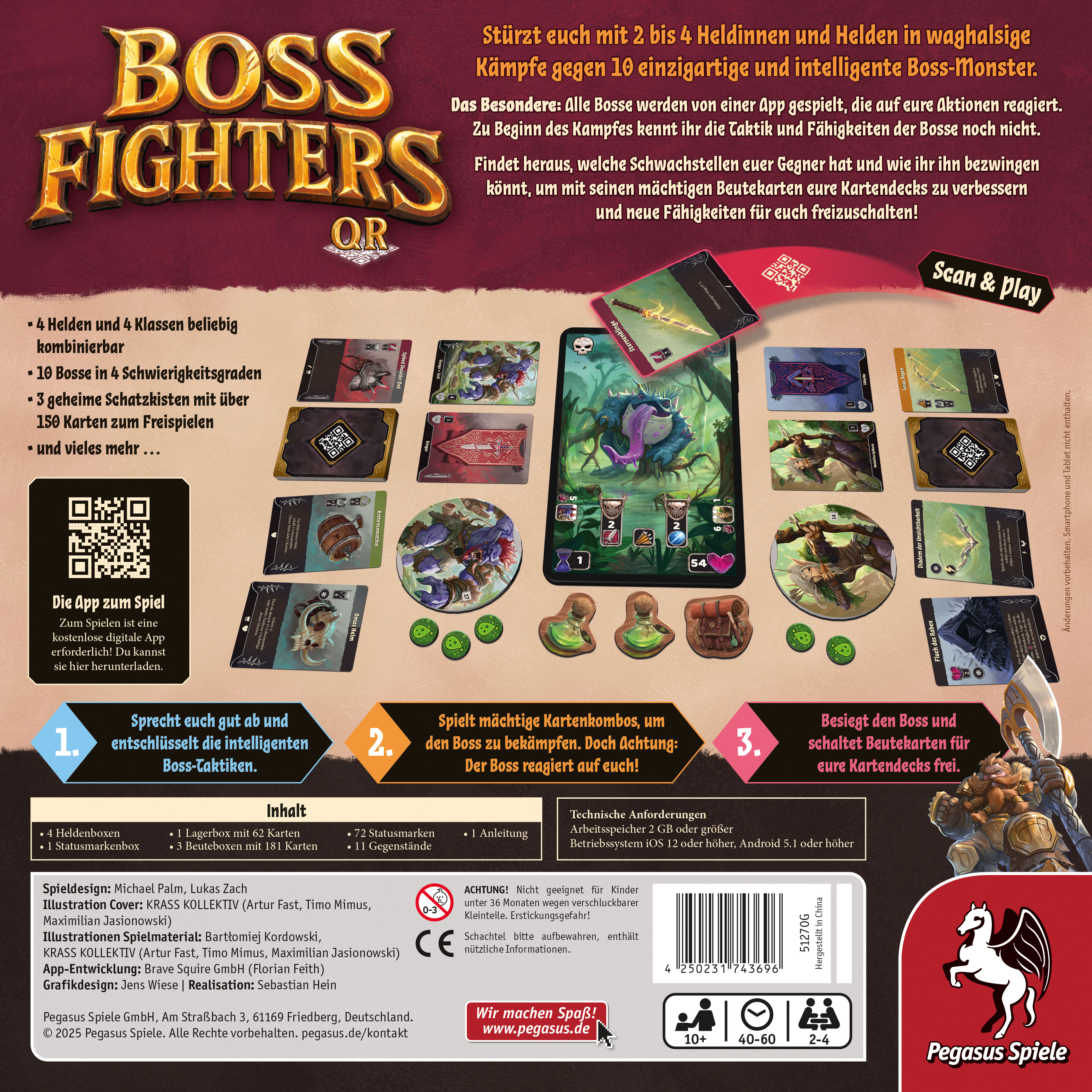 Boss Fighters QR *Nominiert Kennerspiel 2026*