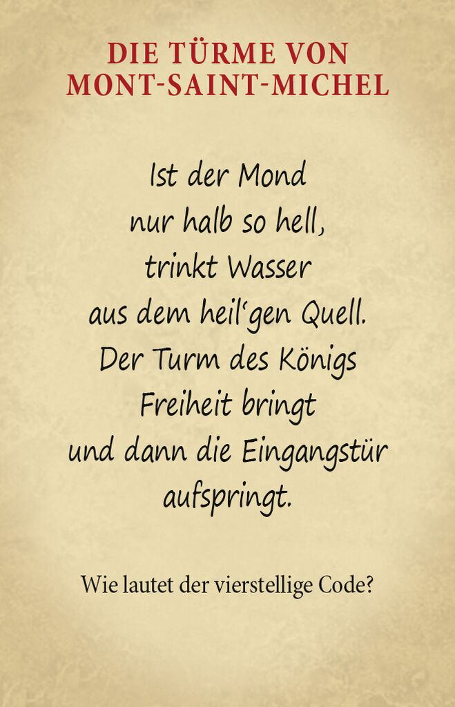 Mysterium im Kloster