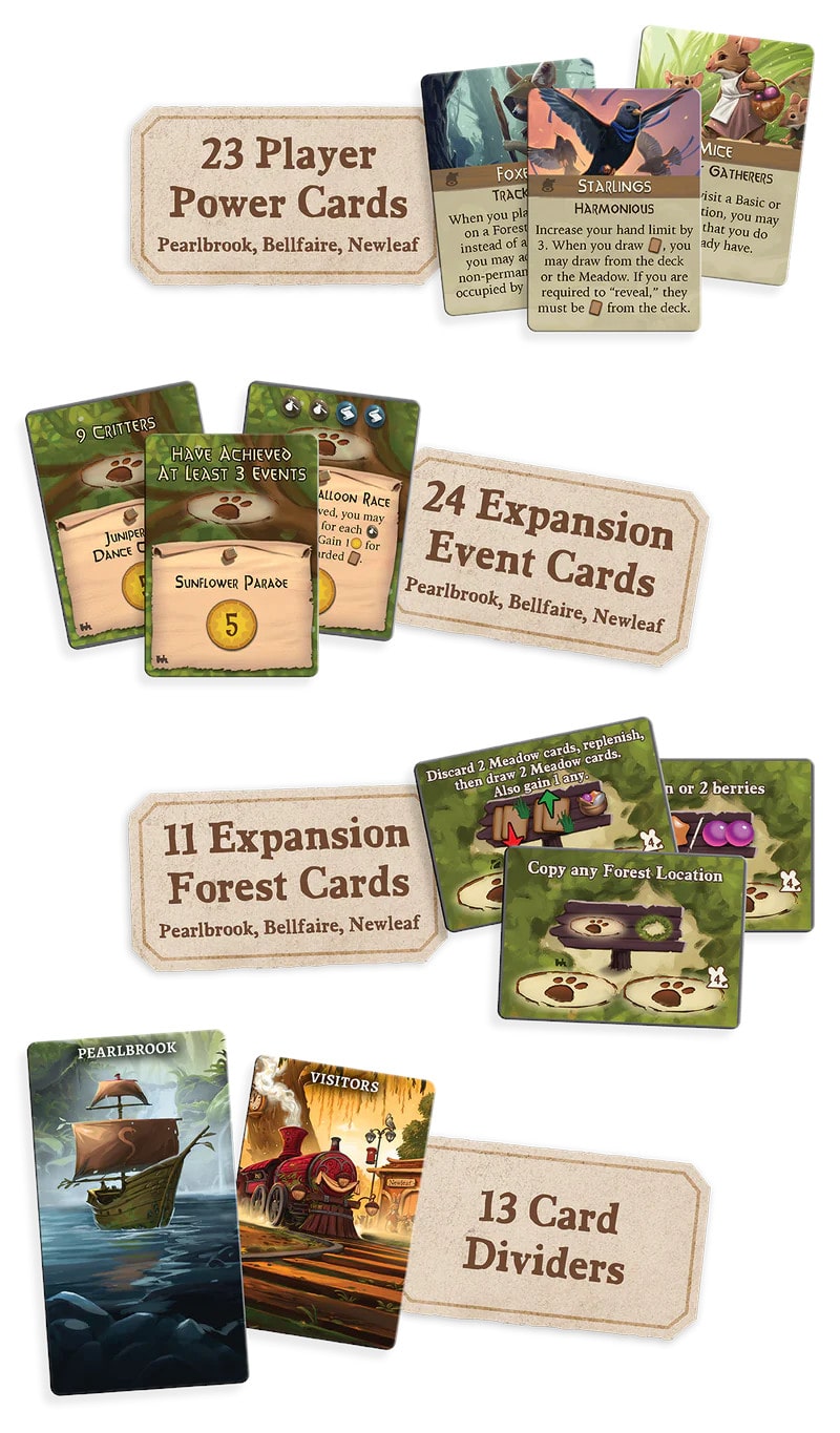 Everdell: Expansions Oversized Cards