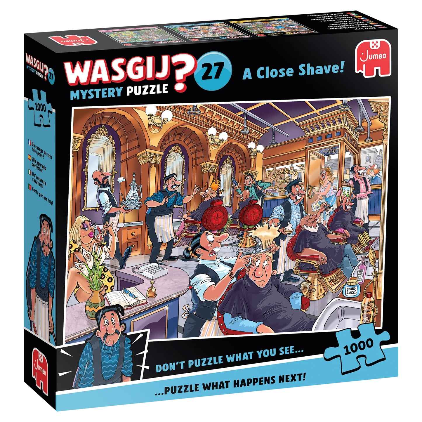 Wasgij Mystery 27: Um Haaresbreite (1000 Teile)