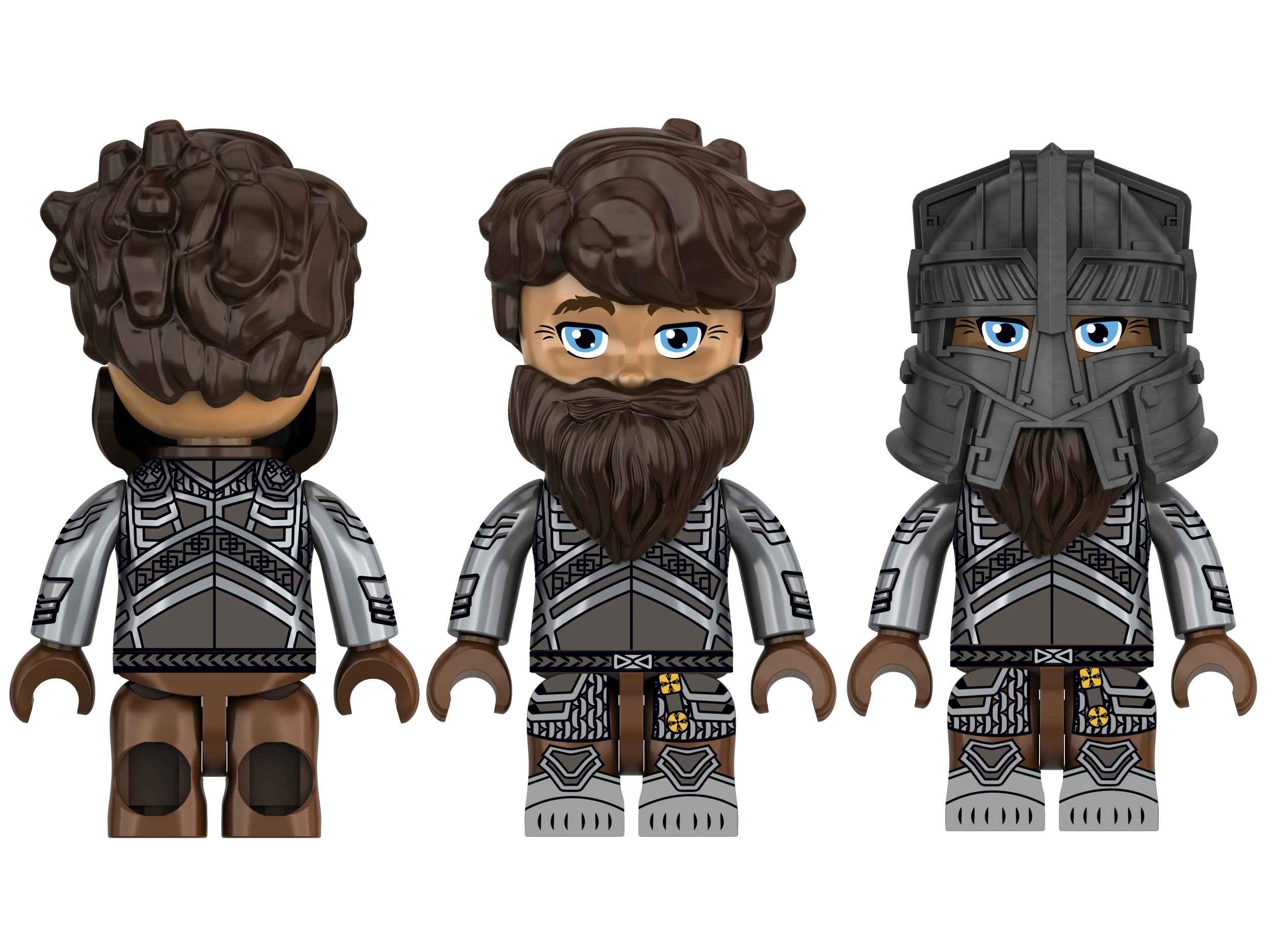 Kiddiz Figuren-Pack: Dungeon Raider