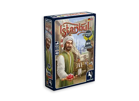 Produktgrafik des Brettspiels Istanbul