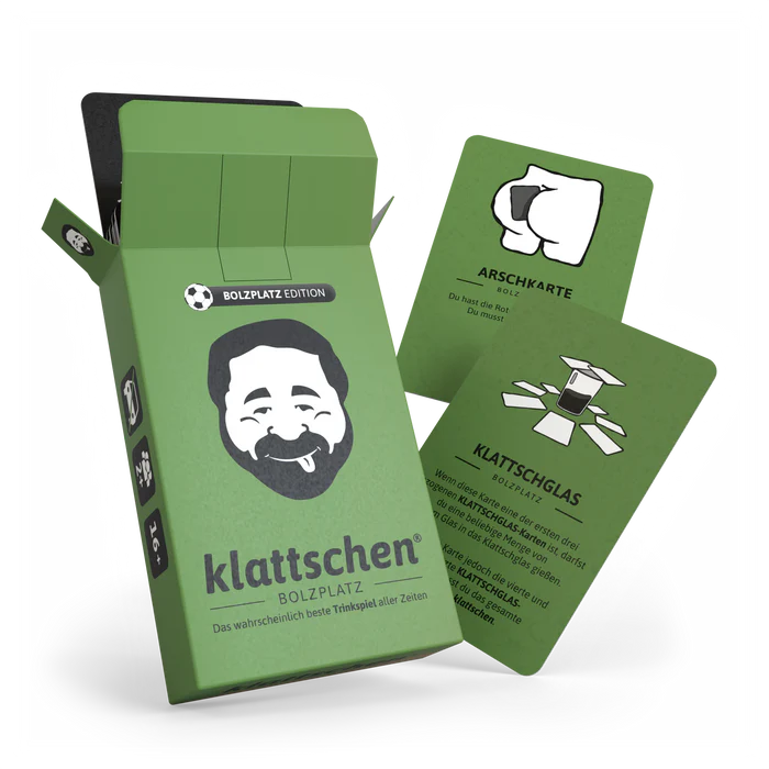 klattschen – BOLZPLATZ EDITION Das wahrscheinlich beste Trinkspiel aller Zeiten