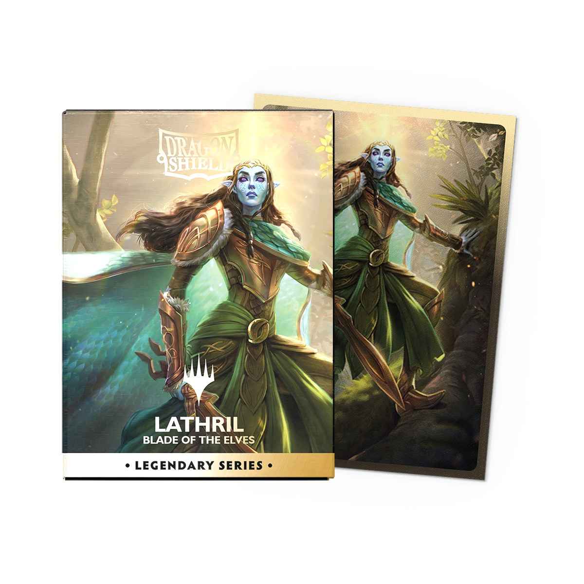 Dragon Shield: Dual Matte Art Sleeves – Lathril, Blade of the Elves (100)