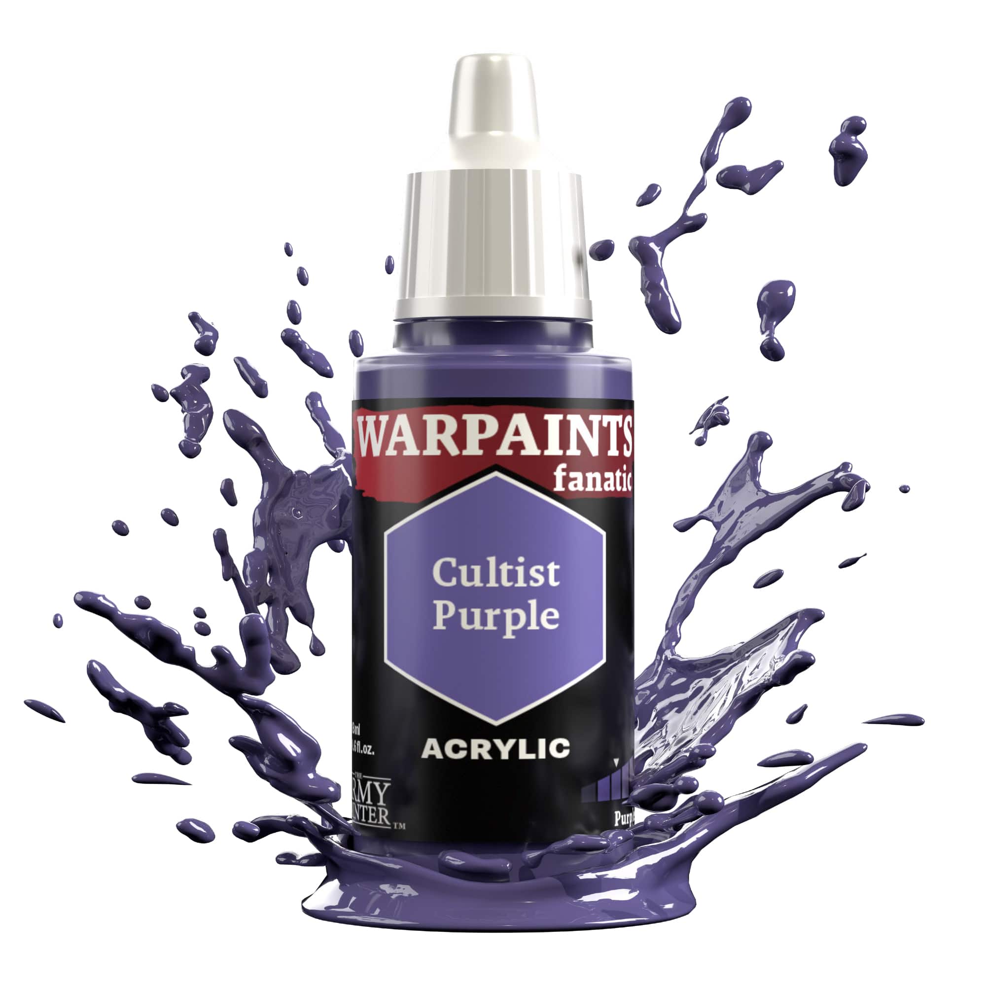 Army Painter Warpaints Fanatic: Cultist Purple (6)