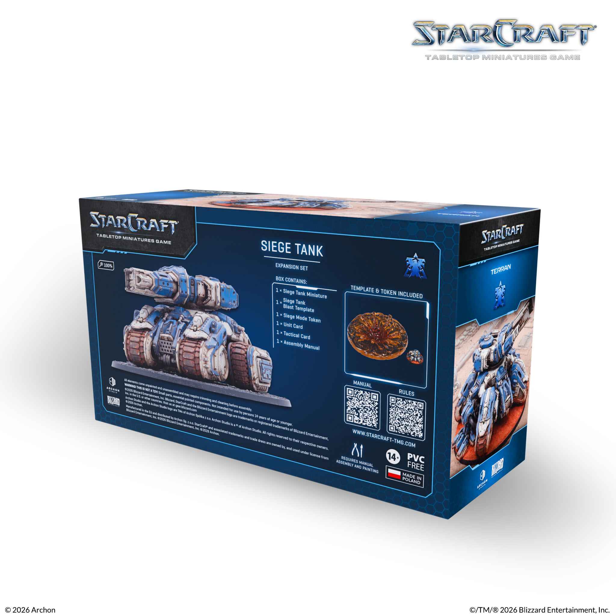 Starcraft :Siege Tank - Terran - Expansion Set