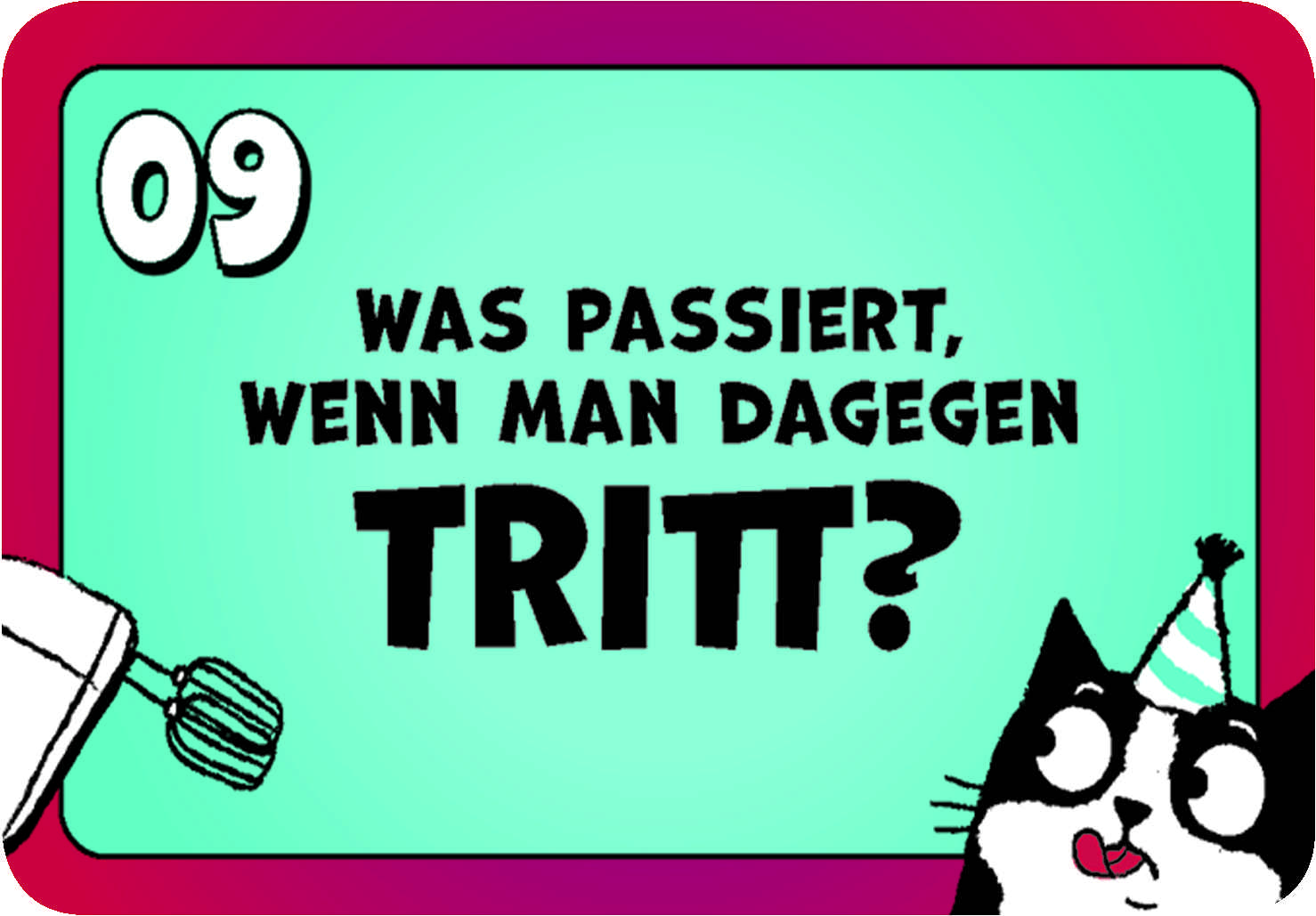 Was passiert, wenn ich dran lecke?